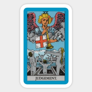 Judgement Tarot Card Sticker